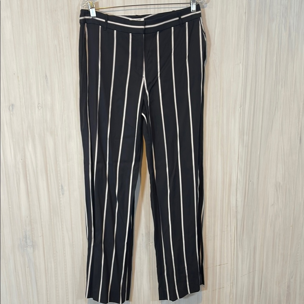 EQUIPMENT FEMME WIDE LEG STRIPED PANT 10